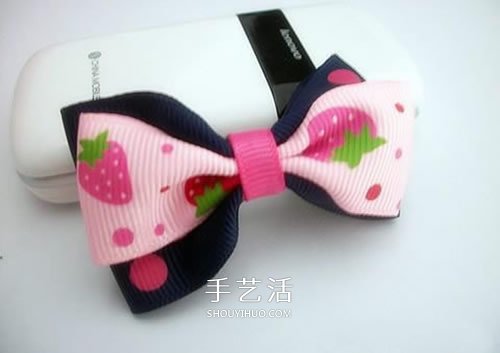 自制兒童蝴蝶結(jié)發(fā)夾 手工DIY小女孩蝴蝶結(jié)發(fā)夾 -  itrip.net.cn