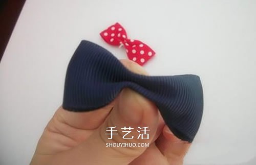 自制兒童蝴蝶結(jié)發(fā)夾 手工DIY小女孩蝴蝶結(jié)發(fā)夾 -  itrip.net.cn