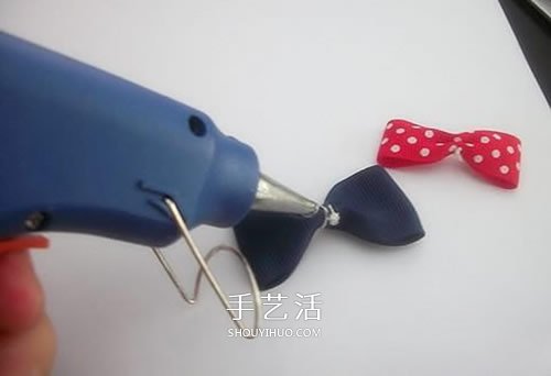 自制兒童蝴蝶結(jié)發(fā)夾 手工DIY小女孩蝴蝶結(jié)發(fā)夾 -  itrip.net.cn