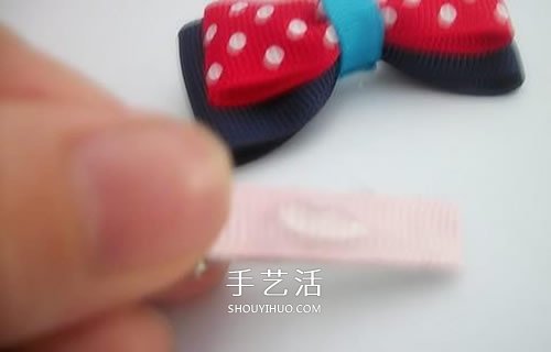 自制兒童蝴蝶結(jié)發(fā)夾 手工DIY小女孩蝴蝶結(jié)發(fā)夾 -  itrip.net.cn