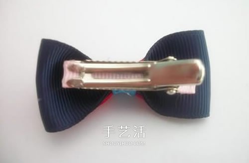 自制兒童蝴蝶結(jié)發(fā)夾 手工DIY小女孩蝴蝶結(jié)發(fā)夾 -  itrip.net.cn
