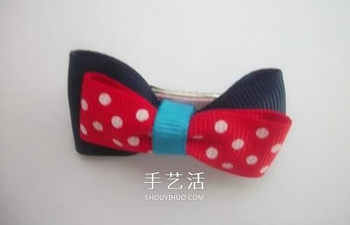自制兒童蝴蝶結(jié)發(fā)夾 手工DIY小女孩蝴蝶結(jié)發(fā)夾 -  itrip.net.cn