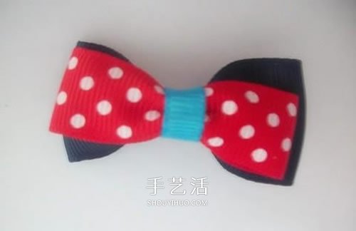 自制兒童蝴蝶結(jié)發(fā)夾 手工DIY小女孩蝴蝶結(jié)發(fā)夾 -  itrip.net.cn
