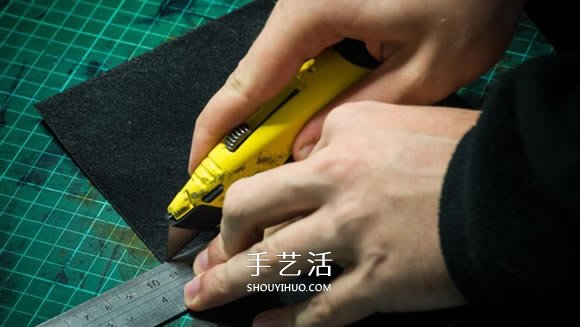 皮卡包制作方法圖解 自制皮革卡包帶圖紙 -  itrip.net.cn