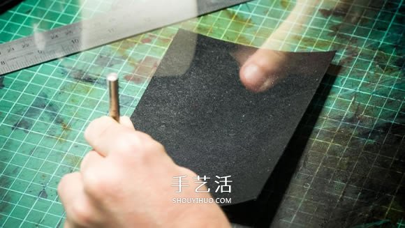 皮卡包制作方法圖解 自制皮革卡包帶圖紙 -  itrip.net.cn