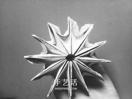 手工紙煙花的折法圖解 折紙煙花的方法步驟圖 -  itrip.net.cn