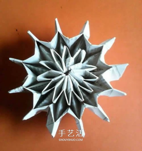 手工紙煙花的折法圖解 折紙煙花的方法步驟圖 -  itrip.net.cn