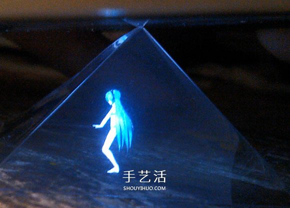自制全息投影儀的方法 簡易全息投影儀DIY教程 -  itrip.net.cn