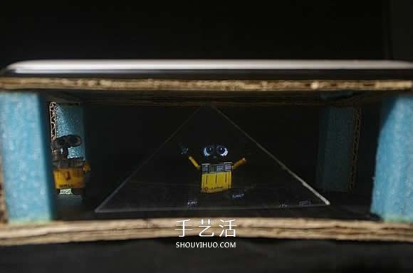 自制全息投影儀的方法 簡易全息投影儀DIY教程 -  itrip.net.cn
