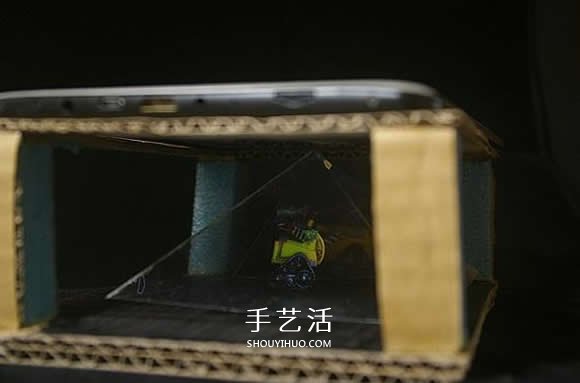 自制全息投影儀的方法 簡易全息投影儀DIY教程 -  itrip.net.cn