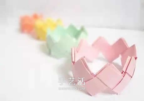 幼兒皇冠的折法步驟圖 手工折紙皇冠帽子圖解 -  itrip.net.cn