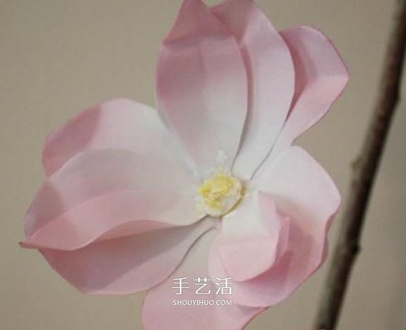 教師節(jié)木蘭花的制作 紙木蘭花的做法圖解 -  itrip.net.cn