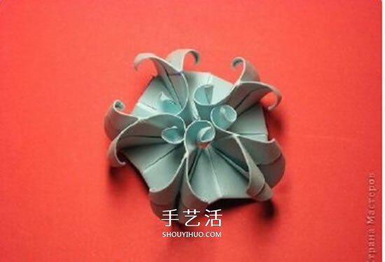綠蘿魔靈花球的折法圖解 折紙綠蘿魔靈花球教程 -  itrip.net.cn