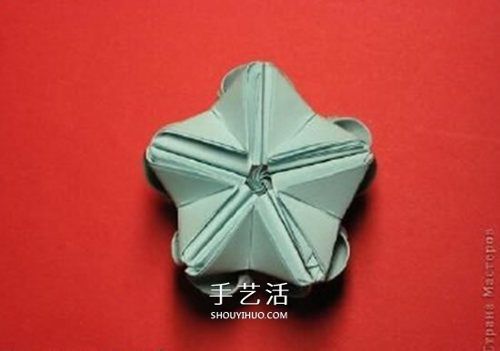 綠蘿魔靈花球的折法圖解 折紙綠蘿魔靈花球教程 -  itrip.net.cn