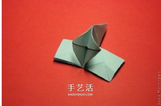 綠蘿魔靈花球的折法圖解 折紙綠蘿魔靈花球教程 -  itrip.net.cn