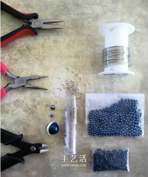 手工串珠蜘蛛的做法 串珠蜘蛛工藝品DIY制作 -  itrip.net.cn