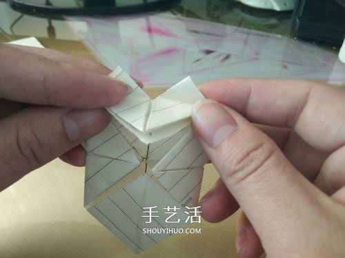會動的小豬折紙圖解 可以動的小豬折法步驟 -  itrip.net.cn