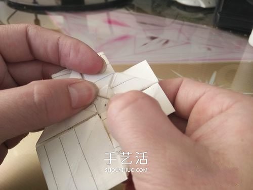 會動的小豬折紙圖解 可以動的小豬折法步驟 -  itrip.net.cn
