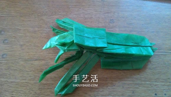 立體螳螂的折法圖解 折紙小螳螂的詳細(xì)步驟 -  itrip.net.cn