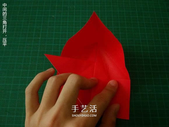 圣誕鶴的折法圖解教程 折紙圣誕紙鶴的方法 -  itrip.net.cn