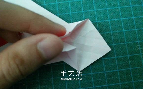 圣誕鶴的折法圖解教程 折紙圣誕紙鶴的方法 -  itrip.net.cn