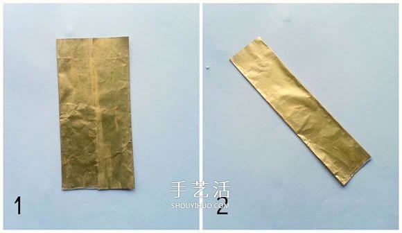 錫箔紙折紙樹葉項(xiàng)鏈墜 兒童項(xiàng)鏈?zhǔn)止ふ奂垐D解 -  itrip.net.cn