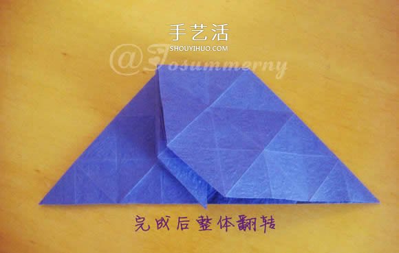 圣誕星折法圖解教程 折紙圣誕星的方法步驟 -  itrip.net.cn