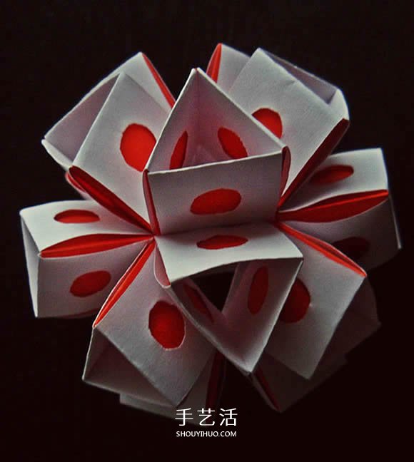 手工折紙Snapology球 用紙條折球體步驟圖解 -  itrip.net.cn