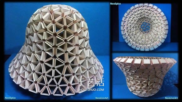 手工折紙Snapology球 用紙條折球體步驟圖解 -  itrip.net.cn