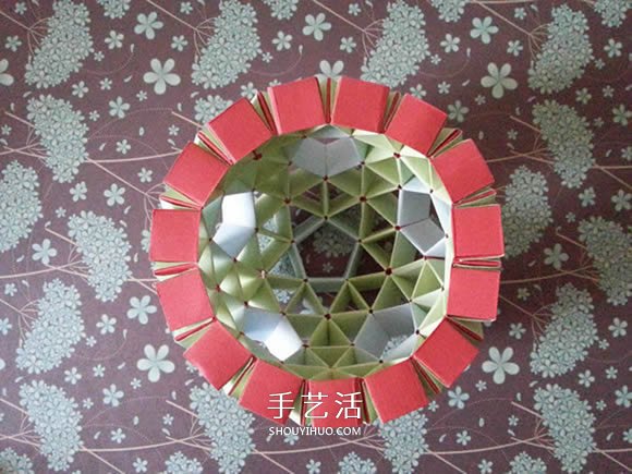 手工折紙Snapology球 用紙條折球體步驟圖解 -  itrip.net.cn