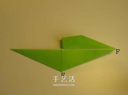 手工折紙翼龍的步驟圖 翼龍的折法圖解過(guò)程 -  itrip.net.cn