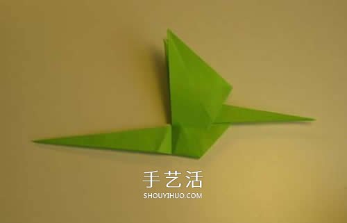 手工折紙翼龍的步驟圖 翼龍的折法圖解過(guò)程 -  itrip.net.cn