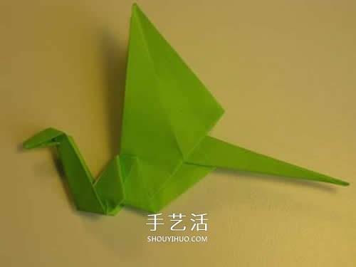 手工折紙翼龍的步驟圖 翼龍的折法圖解過(guò)程 -  itrip.net.cn