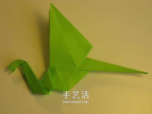 手工折紙翼龍的步驟圖 翼龍的折法圖解過(guò)程 -  itrip.net.cn