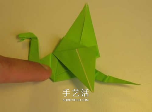 手工折紙翼龍的步驟圖 翼龍的折法圖解過(guò)程 -  itrip.net.cn