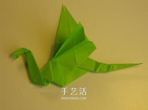手工折紙翼龍的步驟圖 翼龍的折法圖解過(guò)程 -  itrip.net.cn
