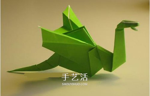 手工折紙翼龍的步驟圖 翼龍的折法圖解過(guò)程 -  itrip.net.cn
