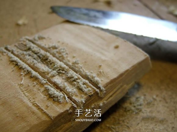 原木制作粗獷啤酒杯 自制大號啤酒杯的過程 -  itrip.net.cn