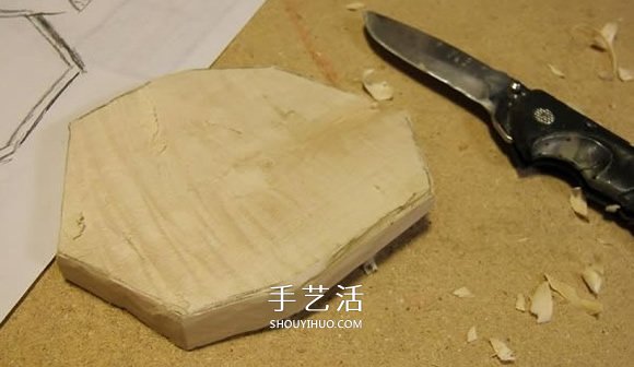 原木制作粗獷啤酒杯 自制大號啤酒杯的過程 -  itrip.net.cn