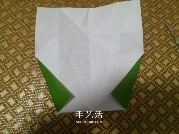 圣誕老人折紙步驟圖解 紙折圣誕老人怎么折 -  itrip.net.cn