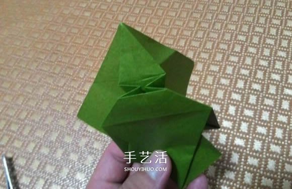 圣誕老人折紙步驟圖解 紙折圣誕老人怎么折 -  itrip.net.cn