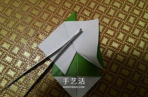圣誕老人折紙步驟圖解 紙折圣誕老人怎么折 -  itrip.net.cn