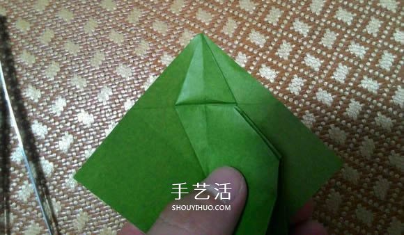 圣誕老人折紙步驟圖解 紙折圣誕老人怎么折 -  itrip.net.cn