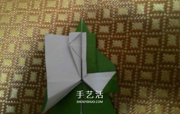 圣誕老人折紙步驟圖解 紙折圣誕老人怎么折 -  itrip.net.cn
