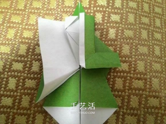 圣誕老人折紙步驟圖解 紙折圣誕老人怎么折 -  itrip.net.cn