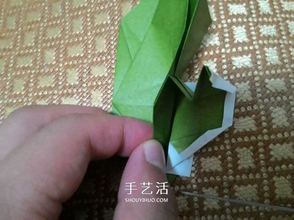 圣誕老人折紙步驟圖解 紙折圣誕老人怎么折 -  itrip.net.cn