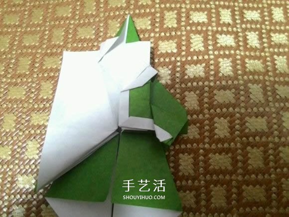 圣誕老人折紙步驟圖解 紙折圣誕老人怎么折 -  itrip.net.cn