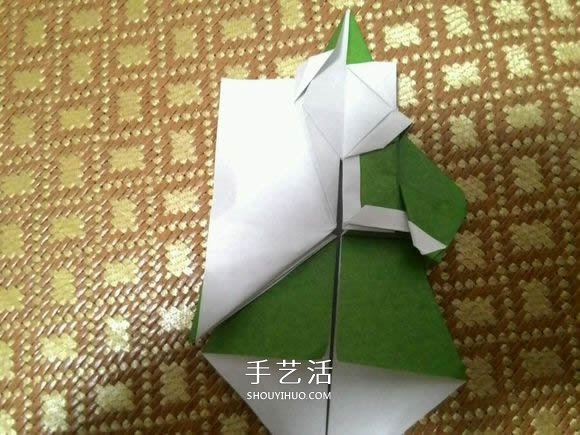 圣誕老人折紙步驟圖解 紙折圣誕老人怎么折 -  itrip.net.cn