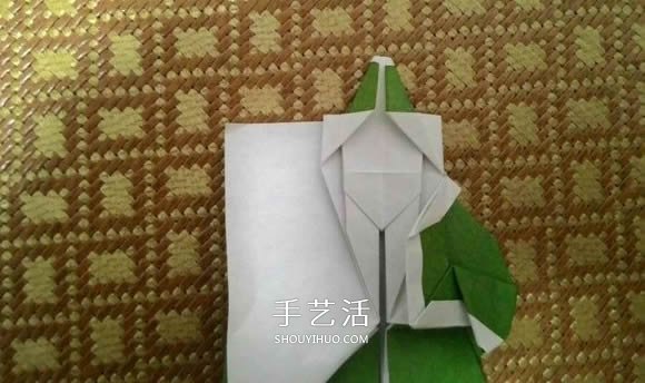 圣誕老人折紙步驟圖解 紙折圣誕老人怎么折 -  itrip.net.cn