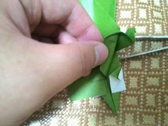 圣誕老人折紙步驟圖解 紙折圣誕老人怎么折 -  itrip.net.cn